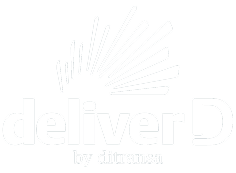 logo deliver d blanco